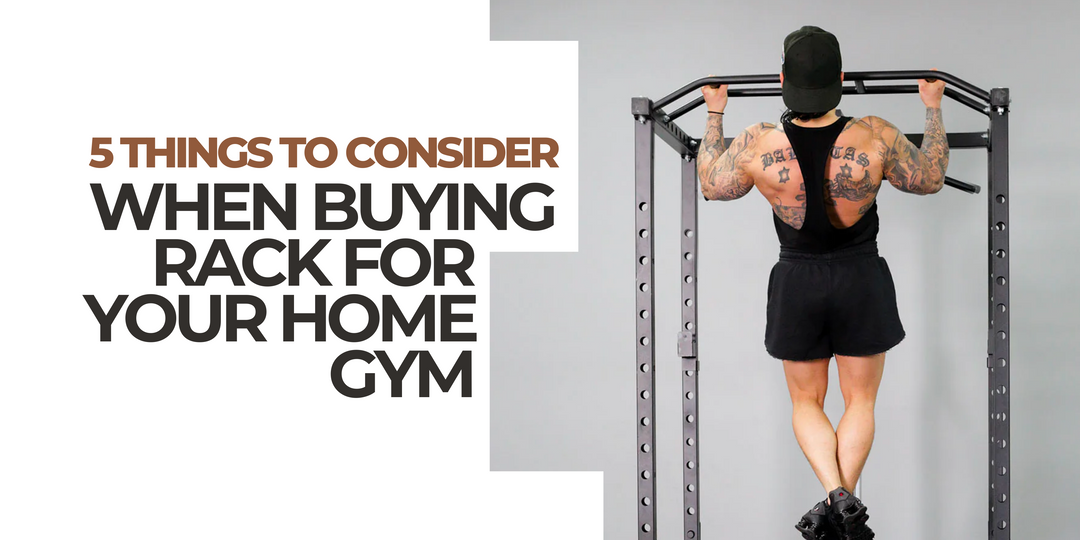 Rack It Right: 5 Considerations for Your Home Gym Equipment