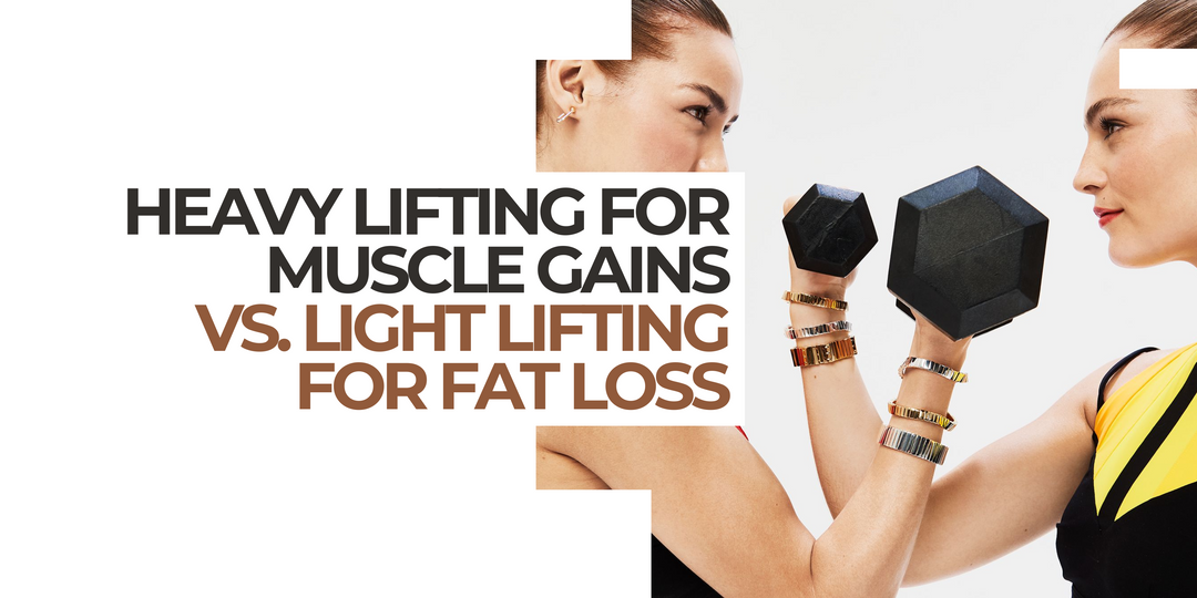 Heavy Lifting for Muscle Gains vs. Light Lifting for Fat Loss: Debunking the Myths