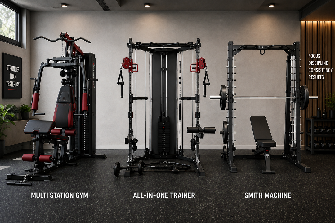 Multi-Station vs All-in-One Trainer vs Smith Machine: Which Home Gym Type Is Right for You?