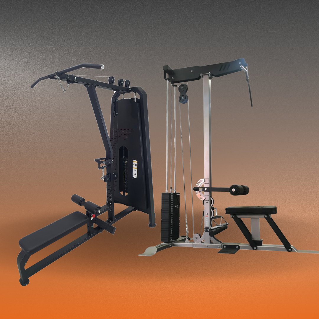 Lat Pulldown & Seated Row Machines
