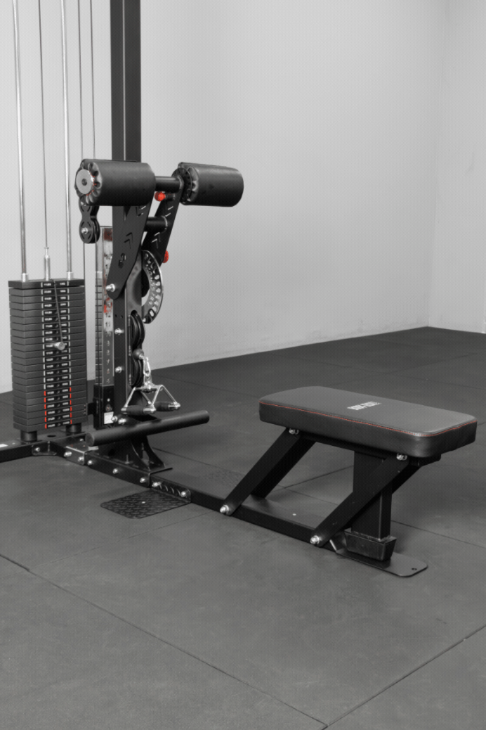 BodyIron® Commercial Lat Pull Down + FUNCTIONAL TRAINER FTB90 Combo