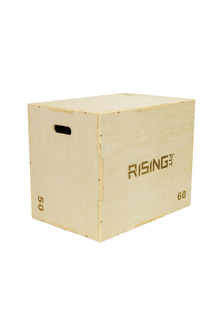 Body Iron Rising Pro Commercial Wooden Plyometric Box Jump 20/24/30 Inch
