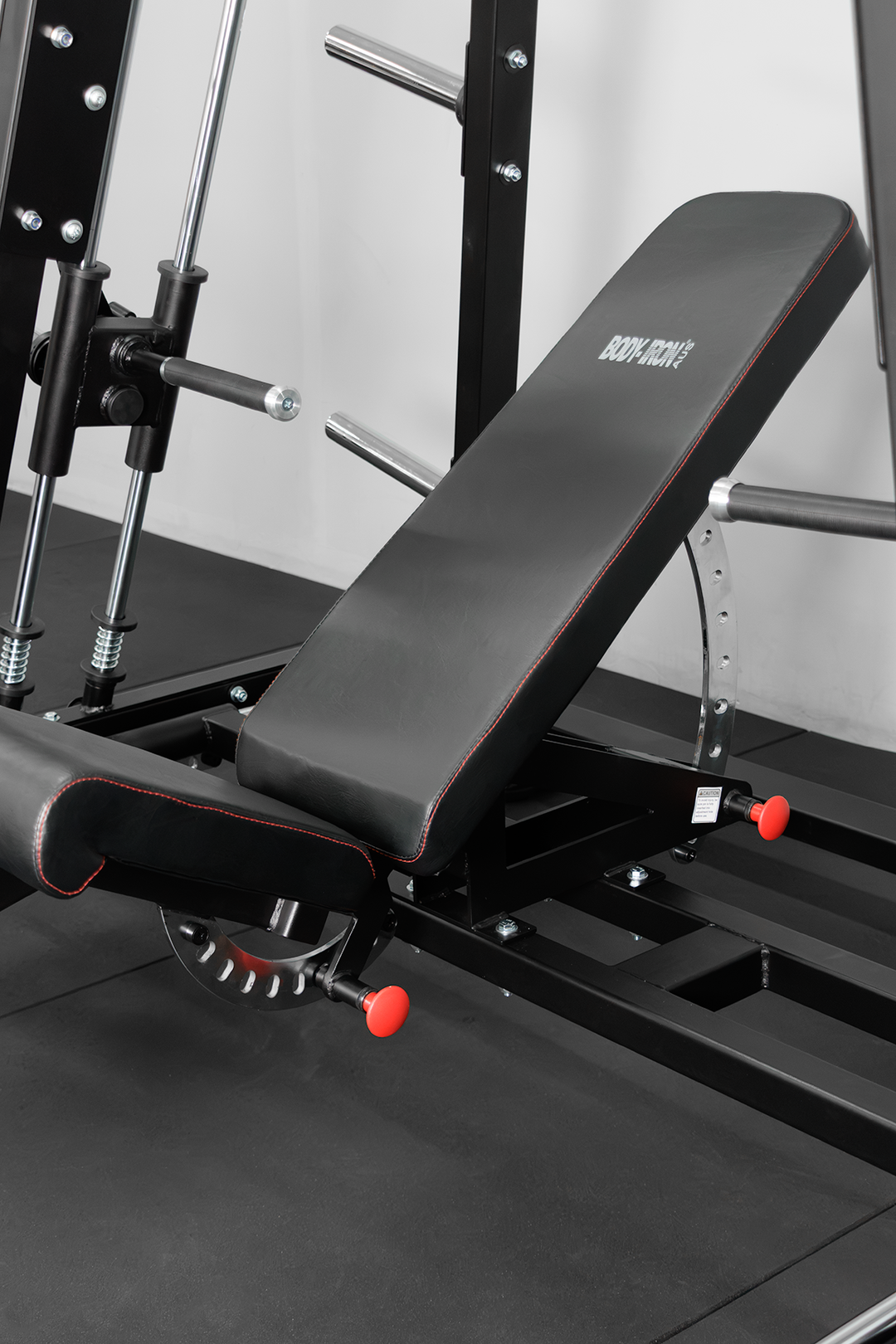 Bodyiron®  Commercial Power Smith Machine Dual System Bench Press