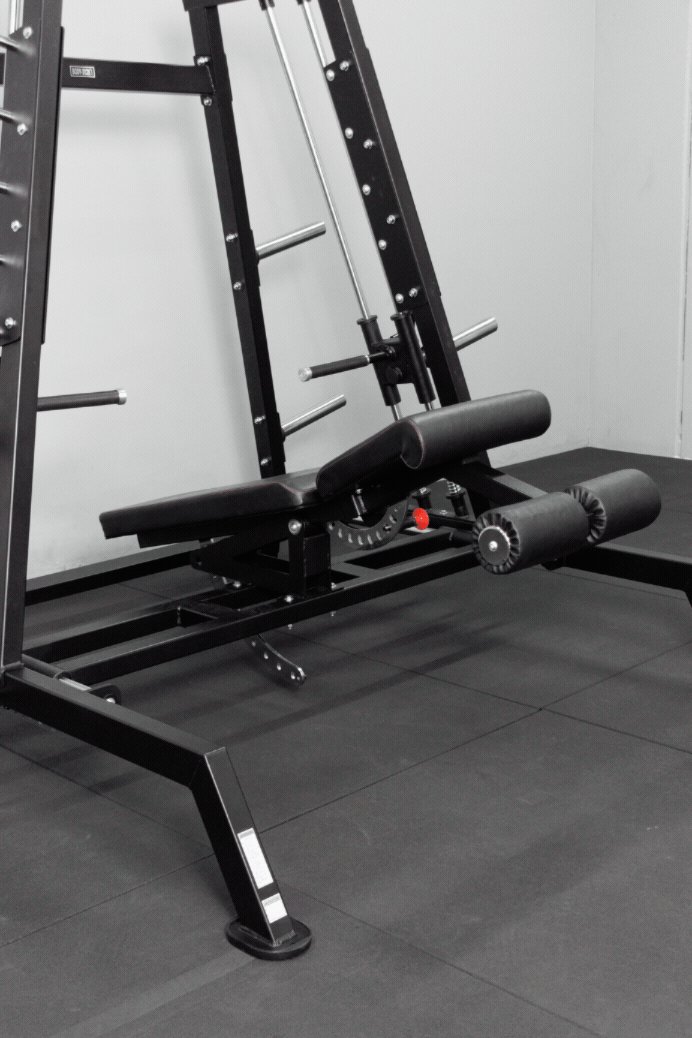 Bodyiron®  Commercial Power Smith Machine Dual System Bench Press