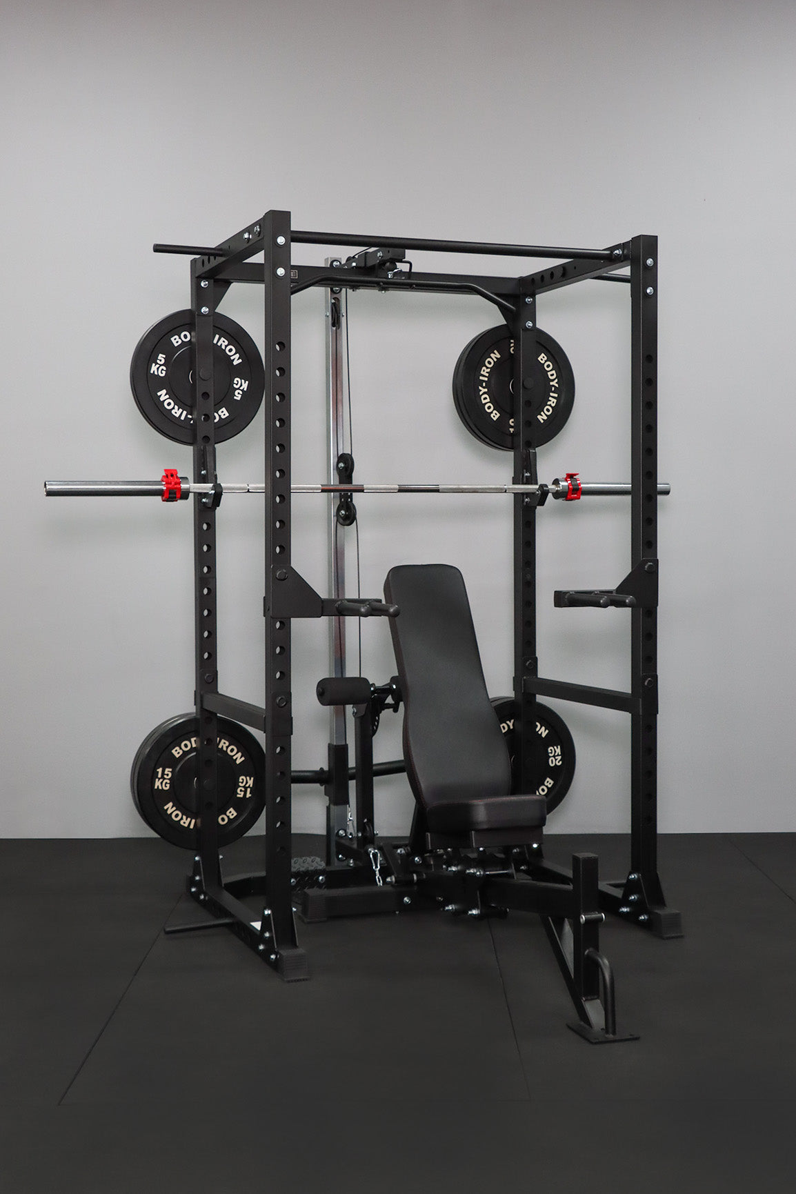 CX88 Power Rack Elite Set + 120kg Barbell Set – World Fitness