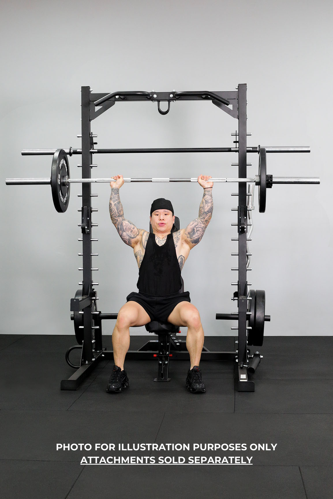 Body Iron Smith Machine Half Rack