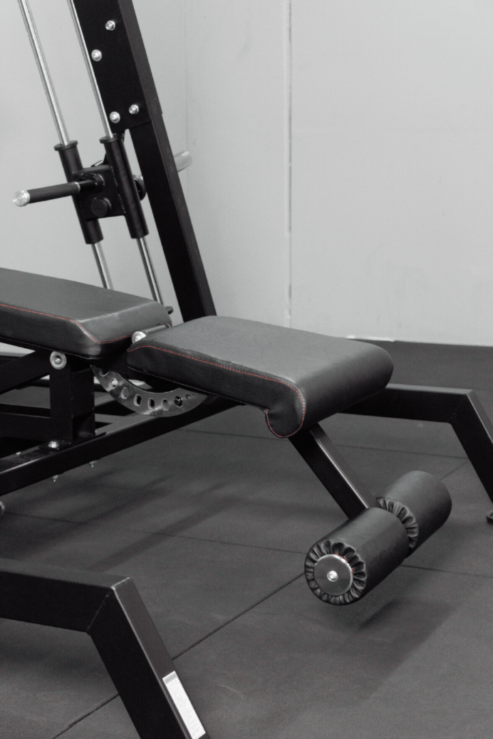 Bodyiron®  Commercial Power Smith Machine Dual System Bench Press