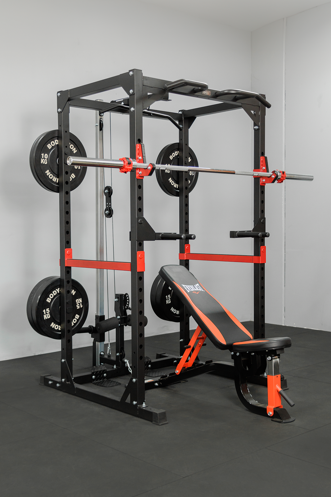 PR700 Power Rack Elite Set 120kg Barbell Set – World Fitness