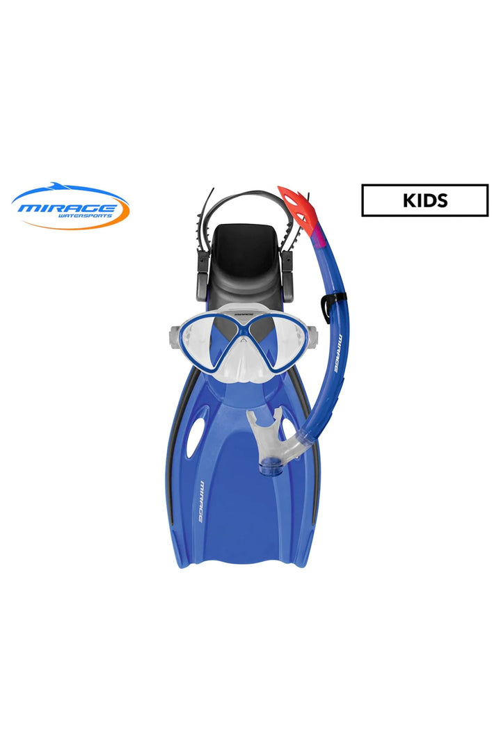 Mirage Kids Mask Snorkel & Fin  Set