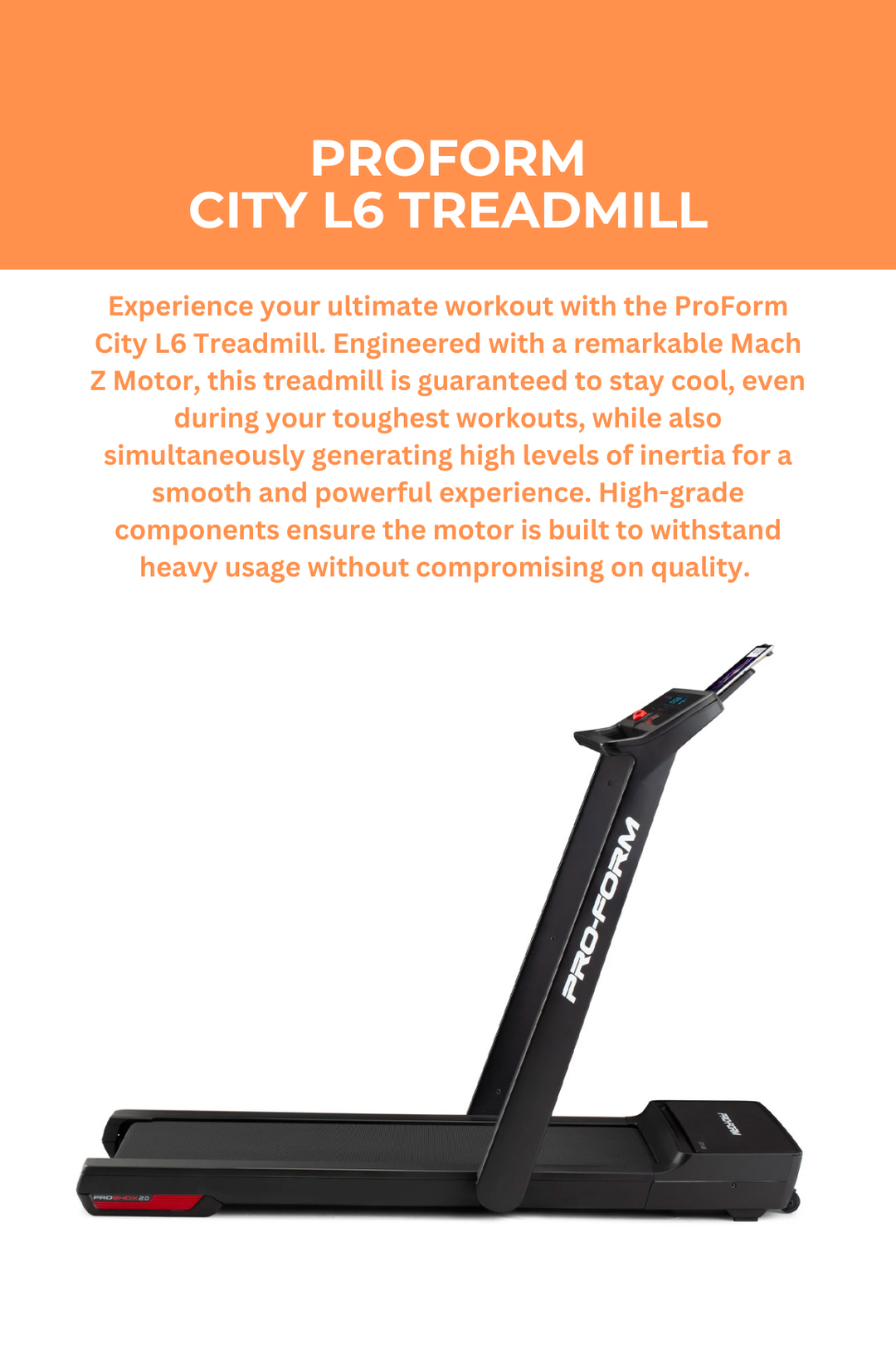 ProForm City L6 Treadmill