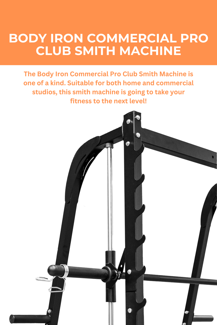 Body Iron Commercial Pro Club Smith Machine