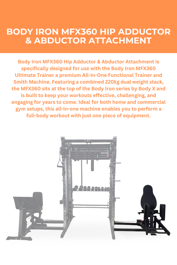 Body Iron MFX360 Hip Adductor & Abductor Attachment