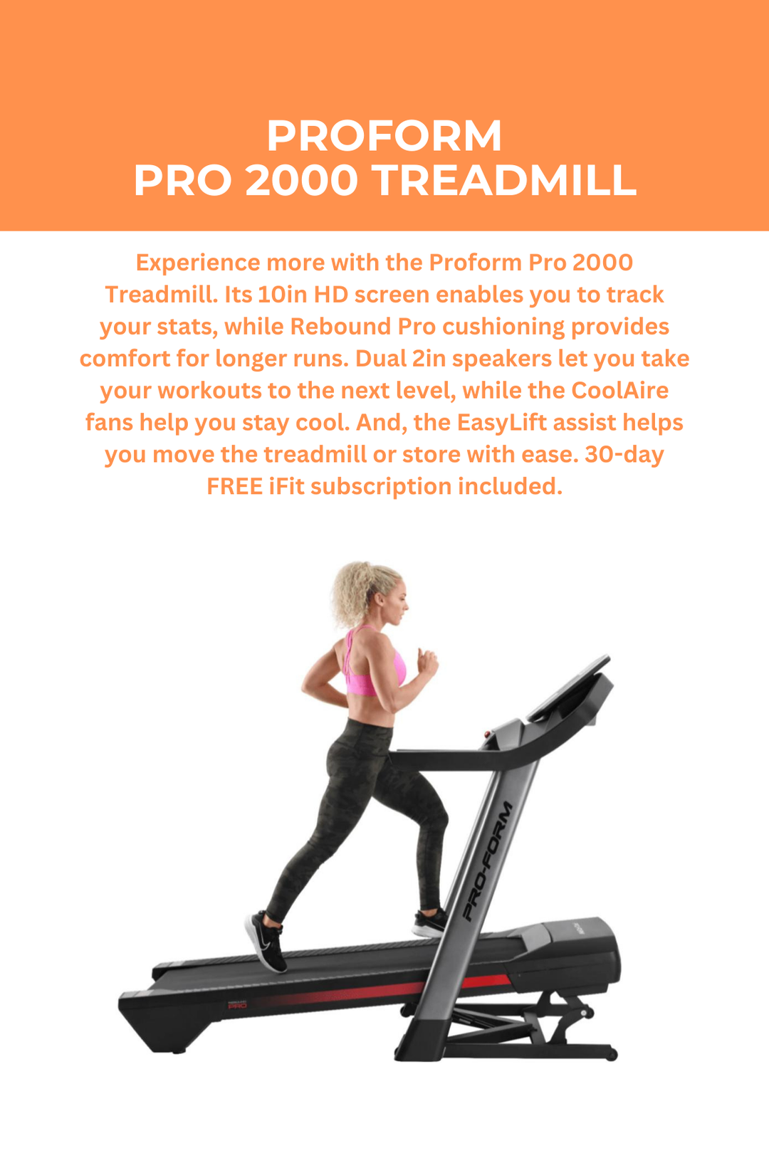 ProForm Pro 2000 Treadmill