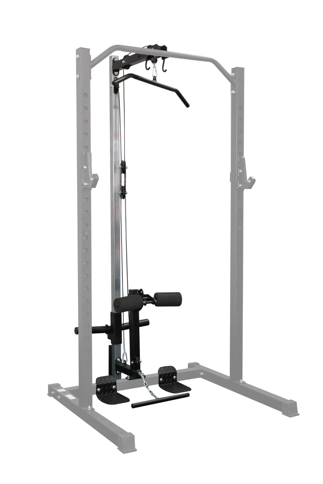 Lat Pull Down Low Row Power Rack Attachment – World Fitness