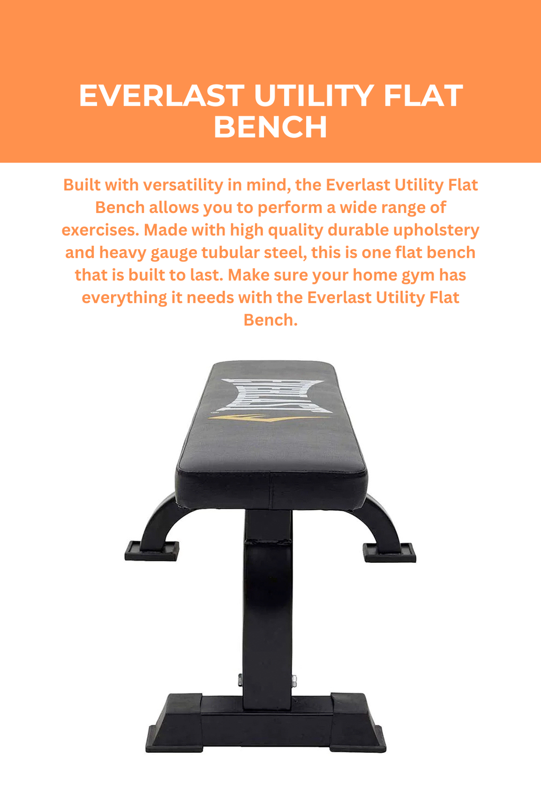 Everlast Utility Flat Bench