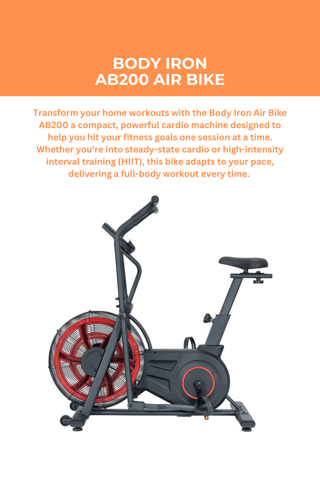 Body Iron AB200 Air Bike