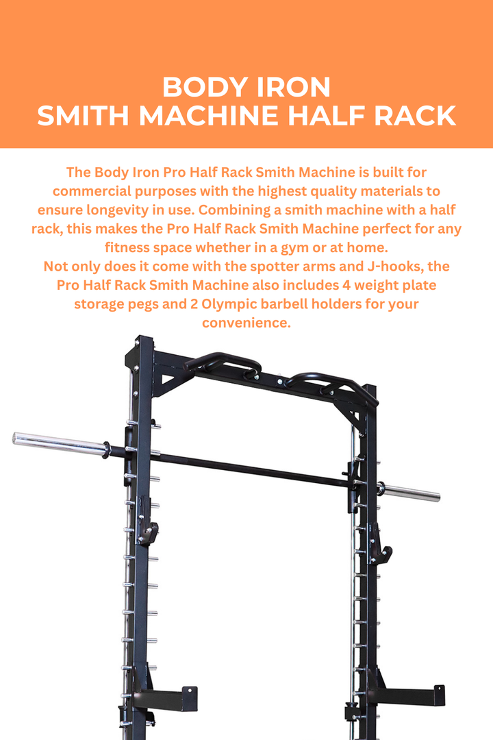 Body Iron Smith Machine Half Rack