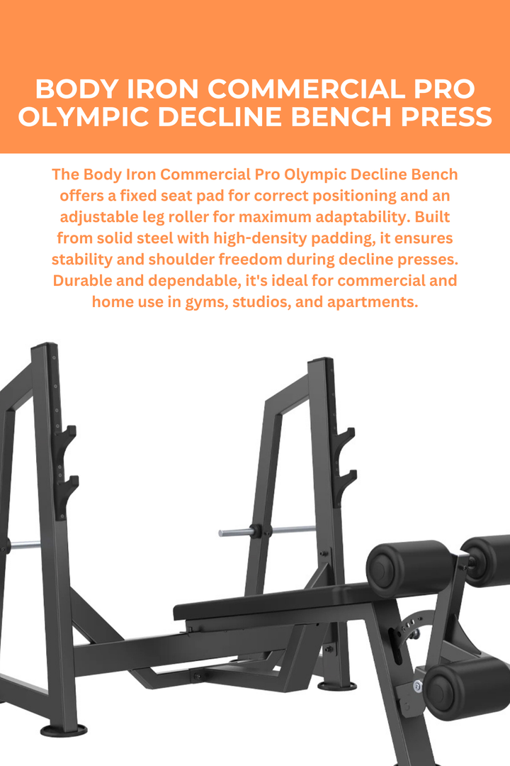 Body Iron Commercial Pro Olympic Decline Bench Press