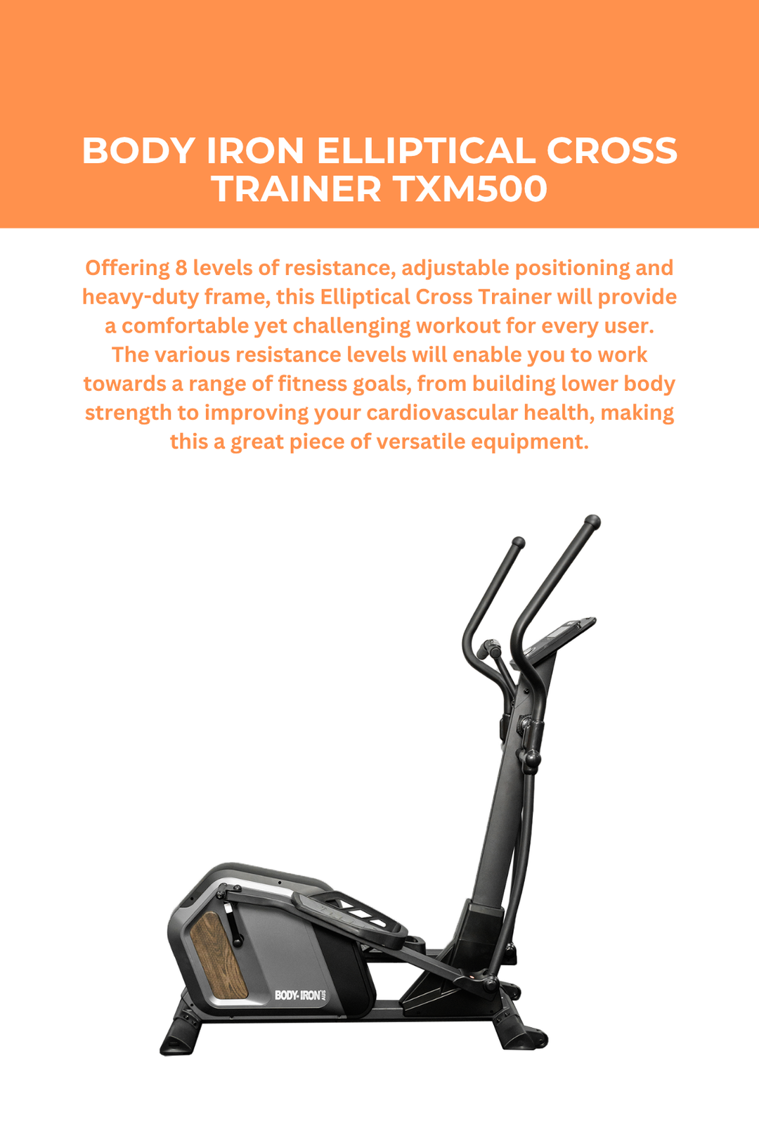 BodyIron Elliptical Cross Trainer TXM500