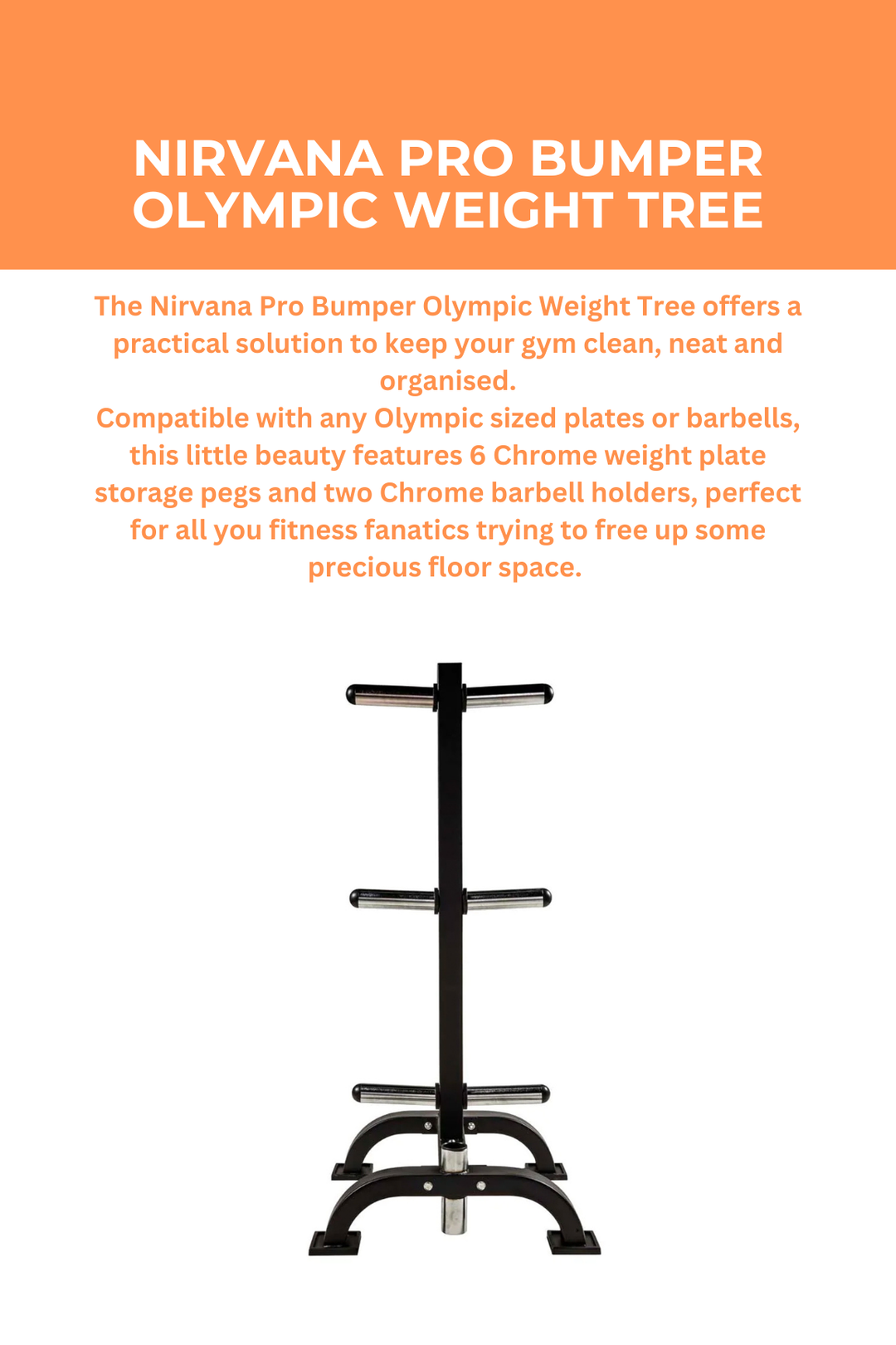 Nirvana Pro Bumper Olympic Weight Tree