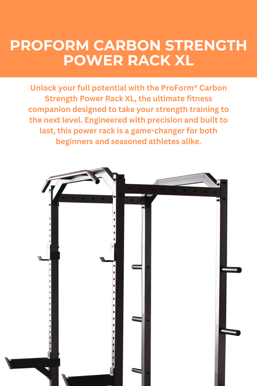 ProForm Carbon Strength Power Rack XL