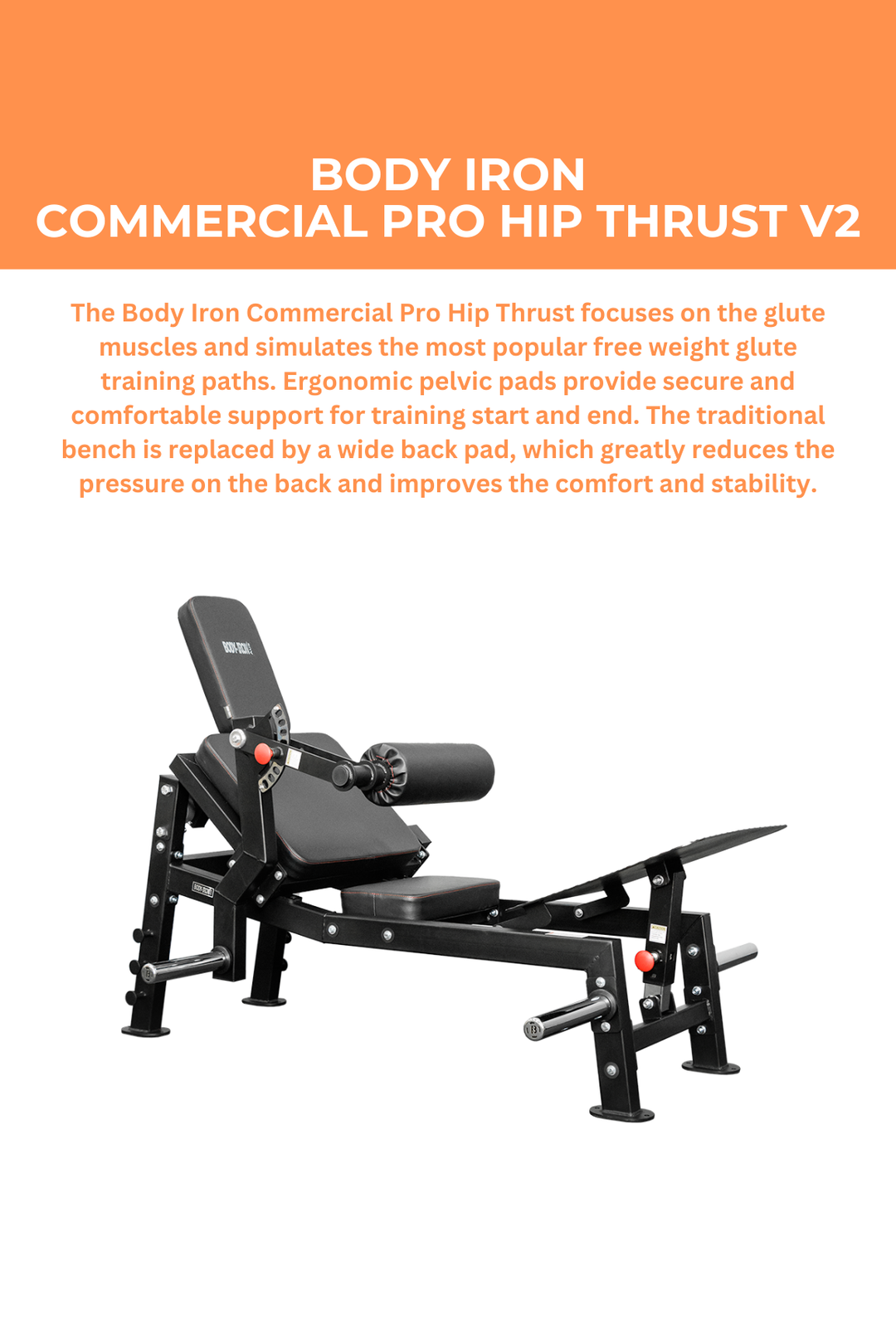 Body Iron Commercial Pro Hip Thrust V2