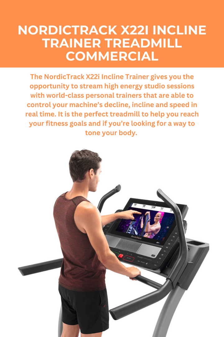 NordicTrack X22i Incline Trainer Treadmill Commercial