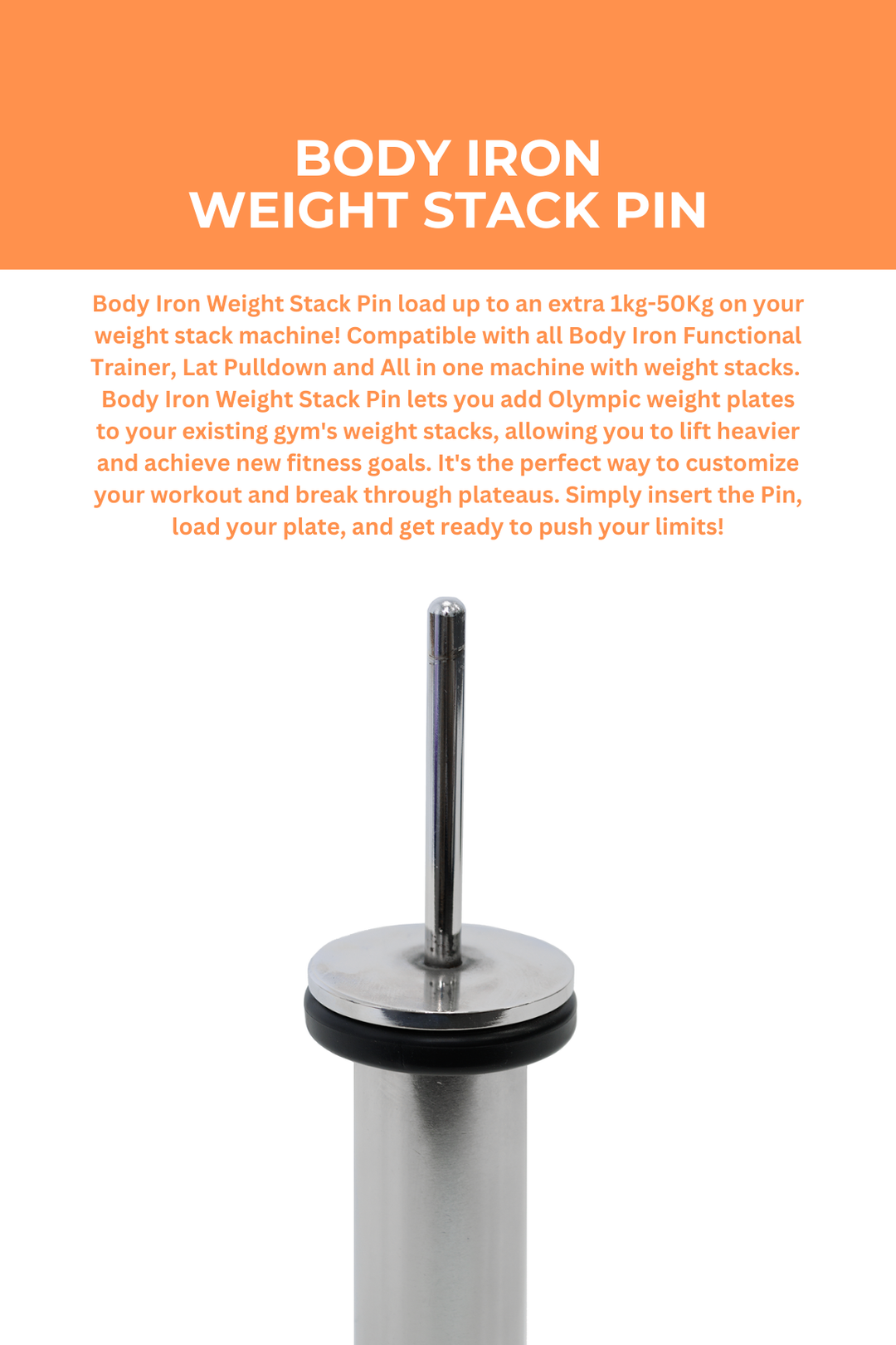 Body Iron Weight Stack Pin