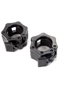 BodyIron® Olympic Barbell Snap Locks (Black)