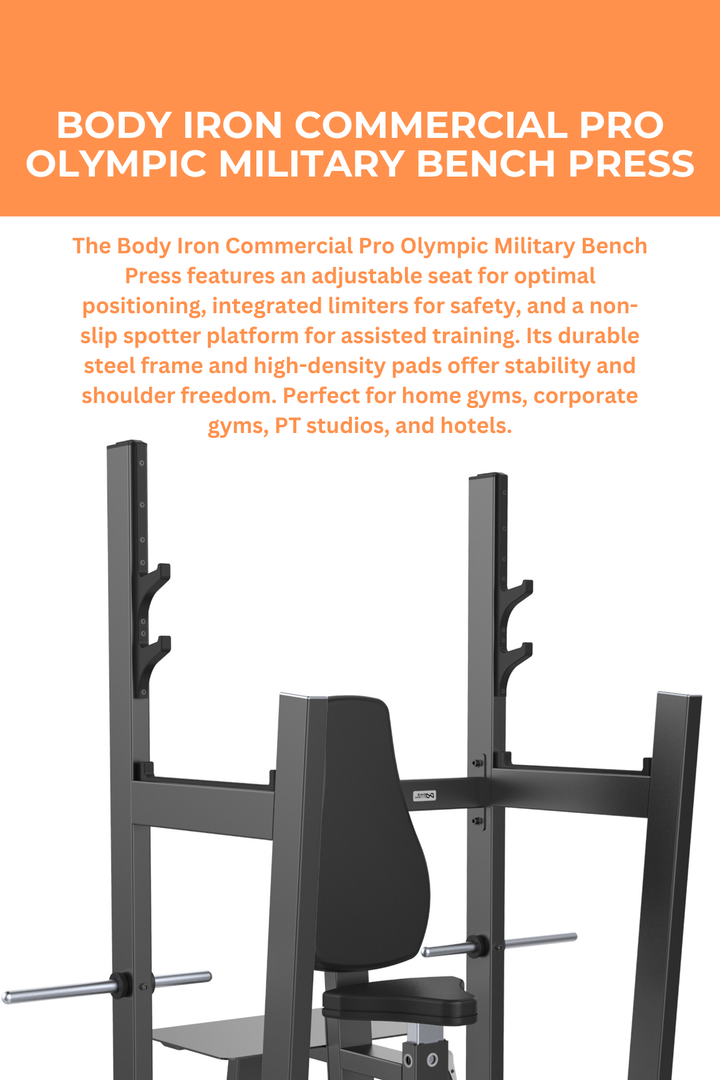 Body Iron Commercial Pro Olympic Military Bench Press