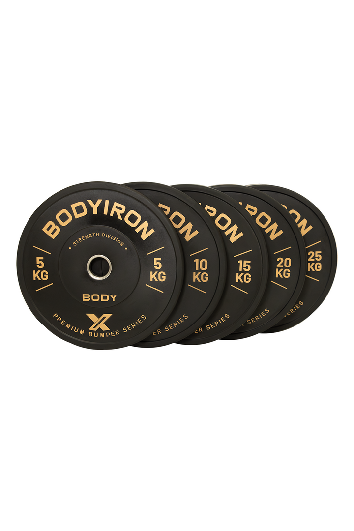 BodyIron® X 5kg Premium Bumper Plate Pair