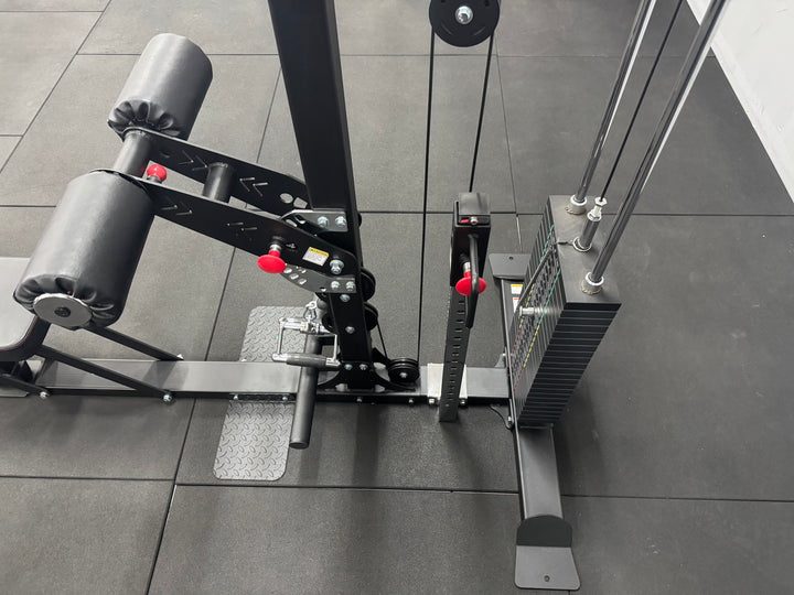 BodyIron® Commercial Lat Pulldown & Seated Row Machine – 110kg