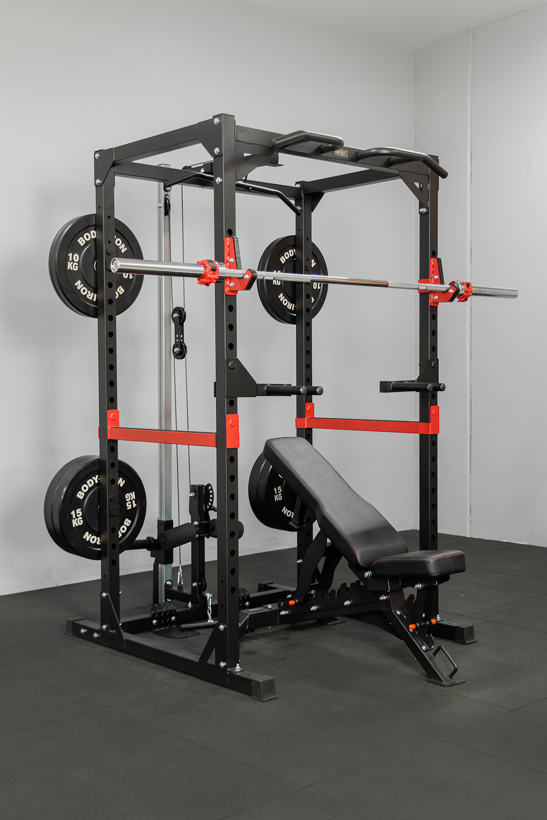 PR700 Power Rack Elite Set 120kg Barbell Set – World Fitness