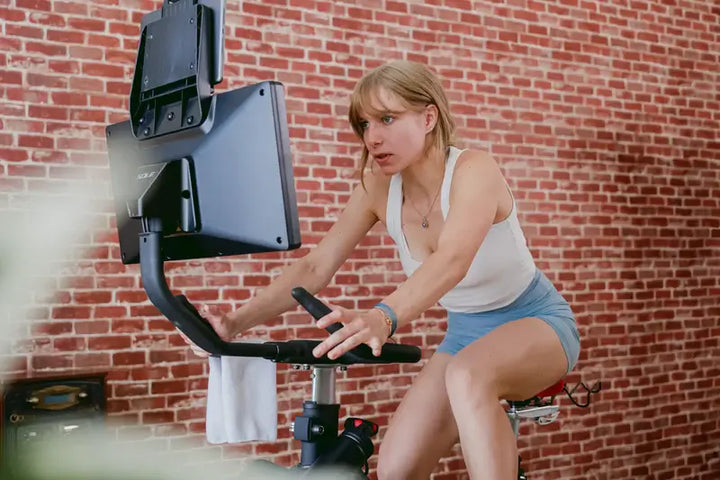 Sole SB1200 Training Cycle Spin Bike Entertainment