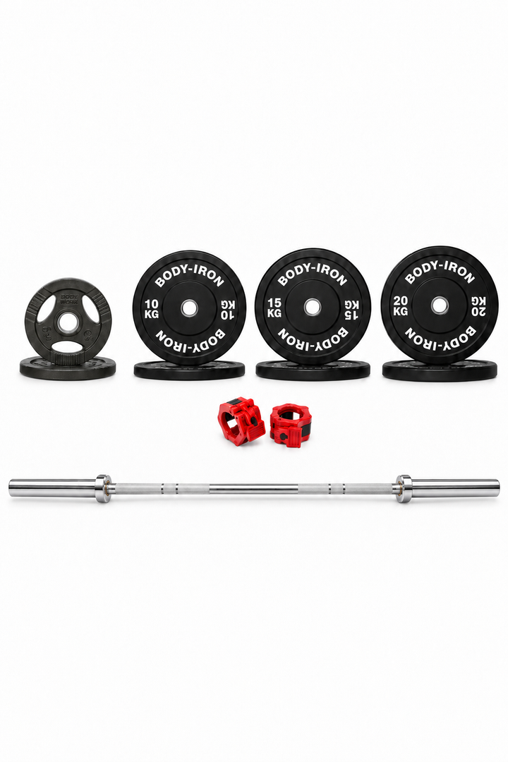 BodyIron® MPX100 Multi-Press Squat Rack & UB250 FID Bench Complete Weight Package