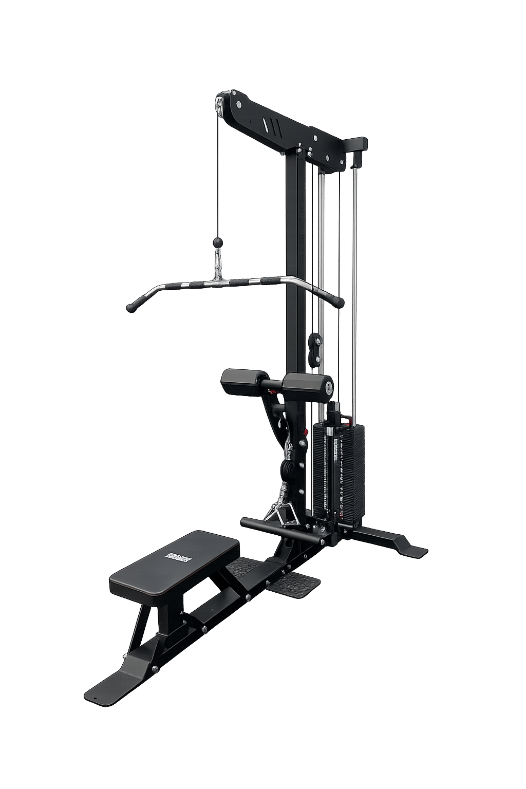 BodyIron® Commercial Lat Pull Down + FUNCTIONAL TRAINER FTB90 Combo