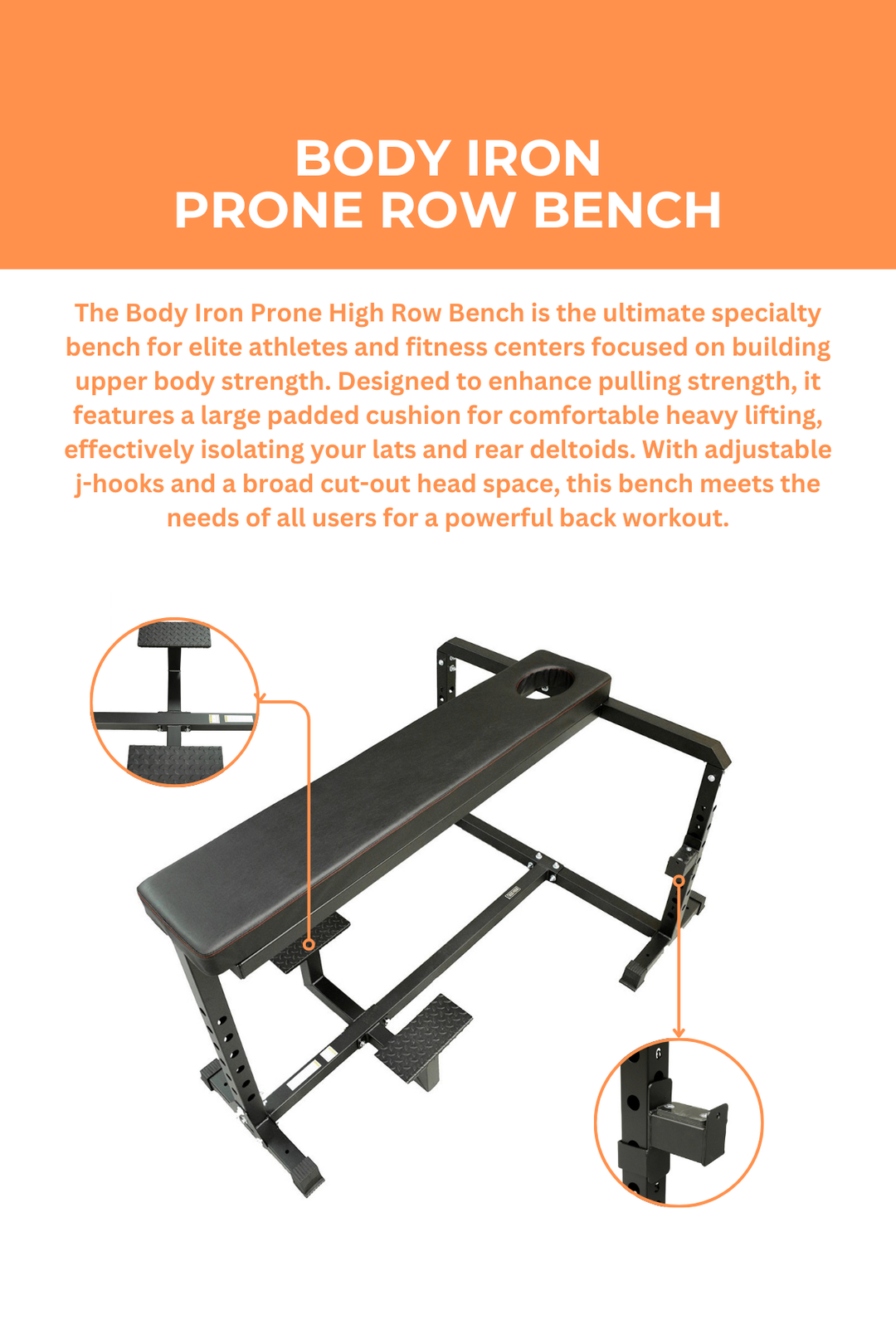 Body Iron Prone Row Bench