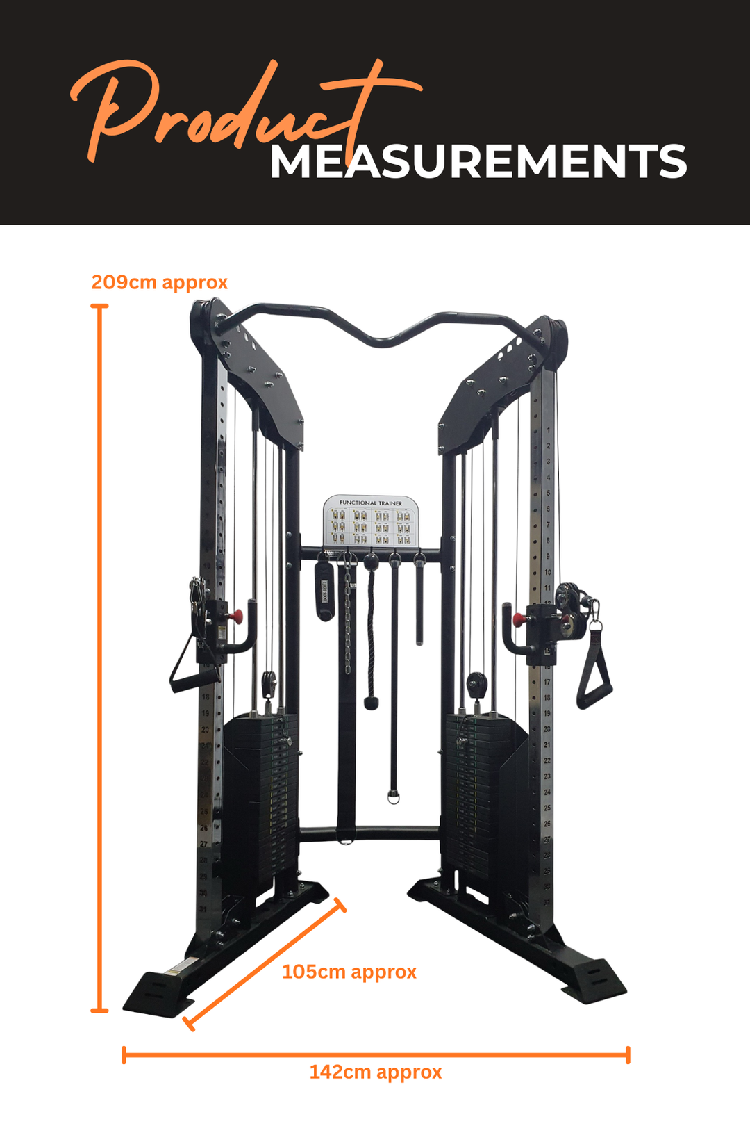 BodyIron® BFX250V2 Commercial Functional Trainer