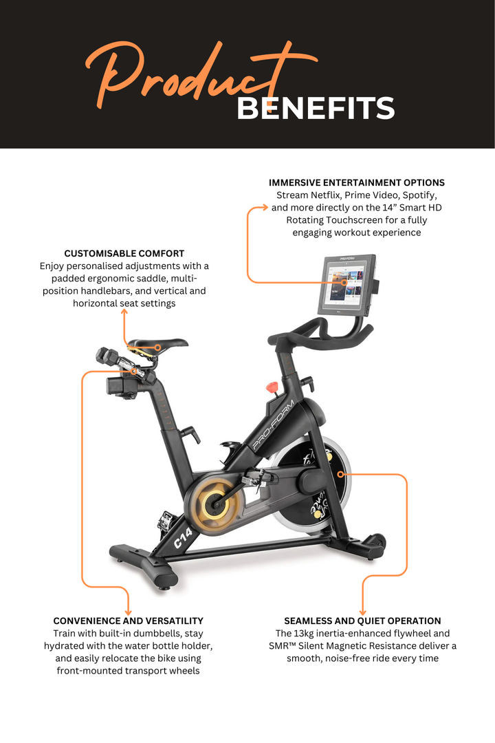 ProForm Tour De France C14 Spin Bike