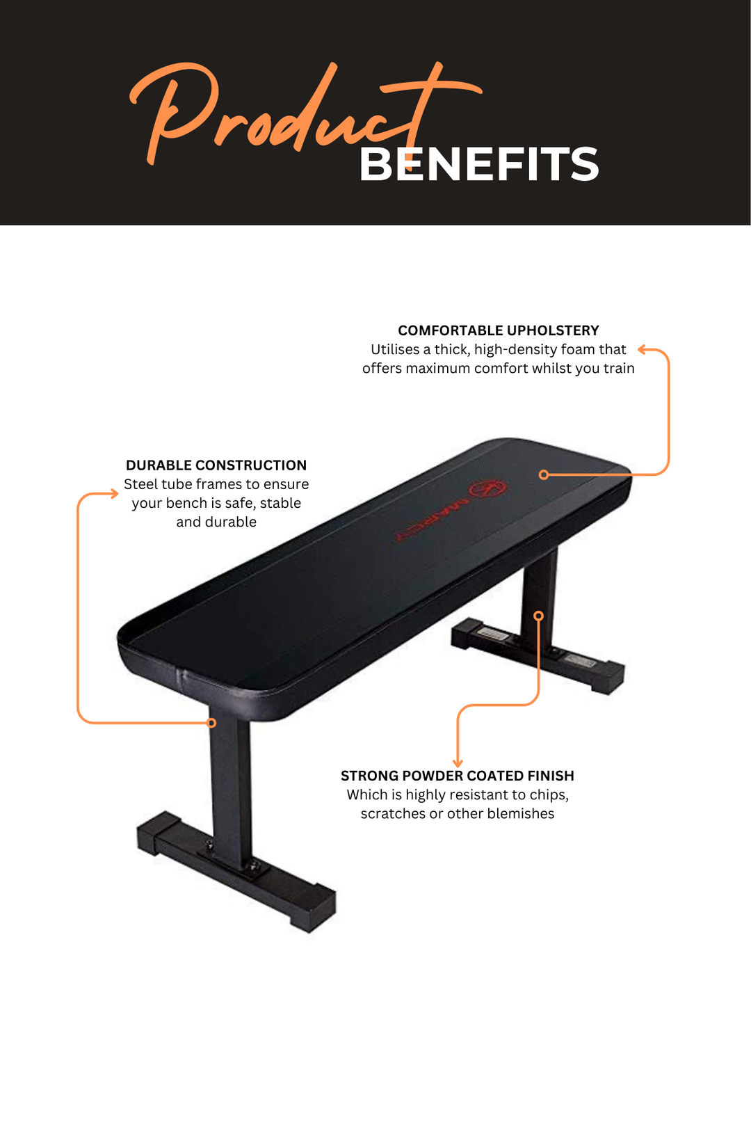 Marcy Flat Bench MSB-315