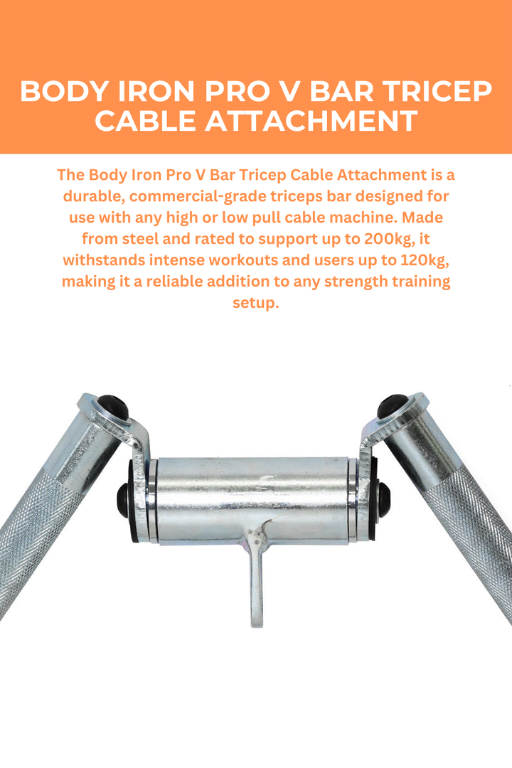 Body Iron Pro V bar Tricep Cable Attachment