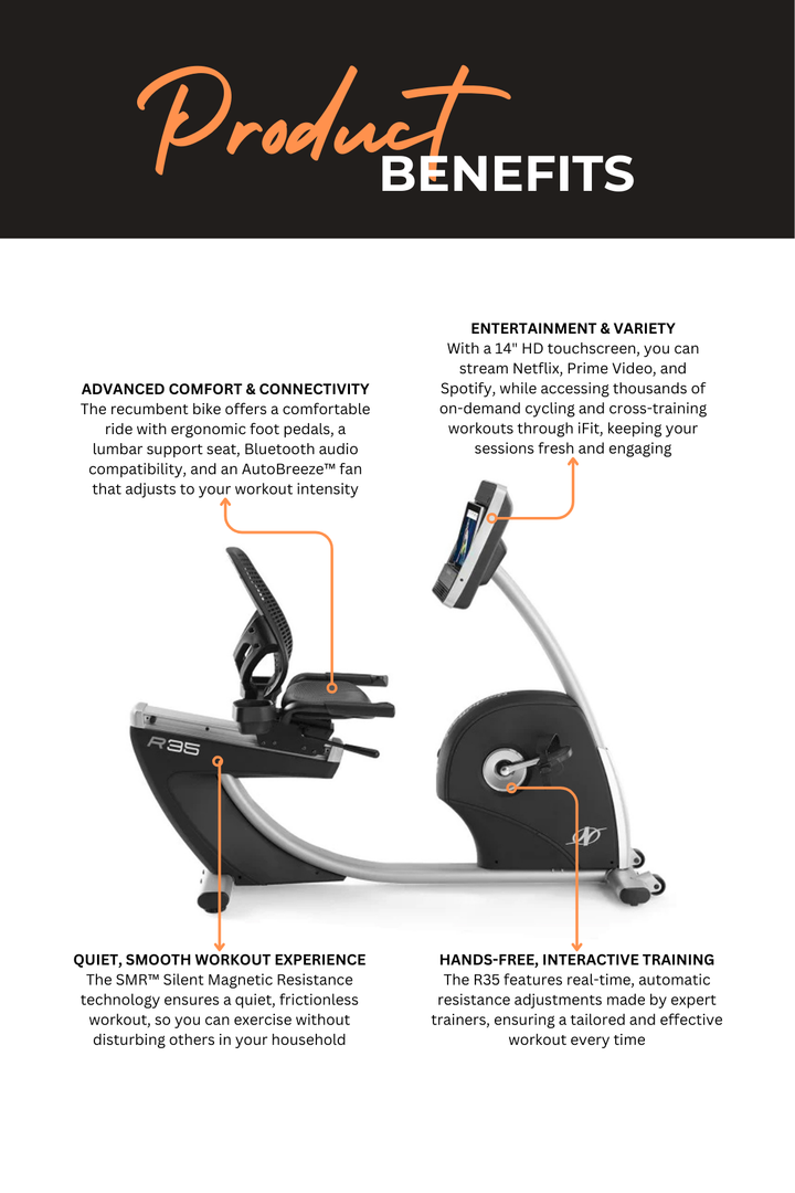 Nordictrack R35 Recumbent Bike