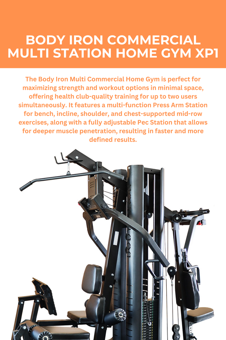 Body Iron Commercial Multi Station Home Gym XP1