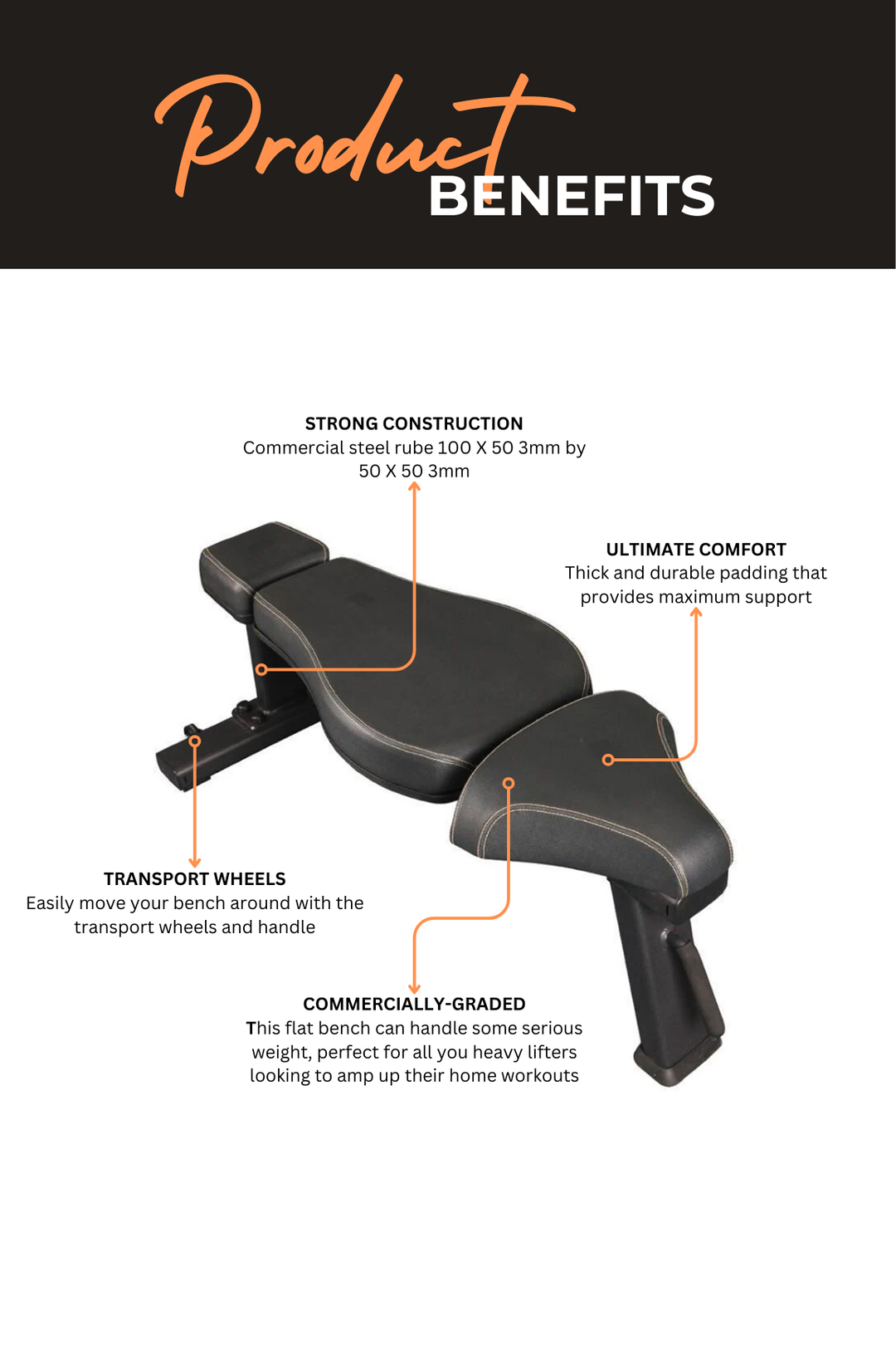 Commercial Flat Bench