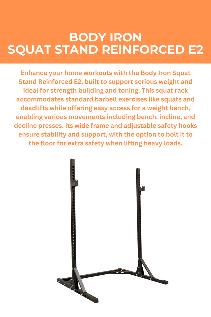 Body Iron Squat Stand Reinforced E2