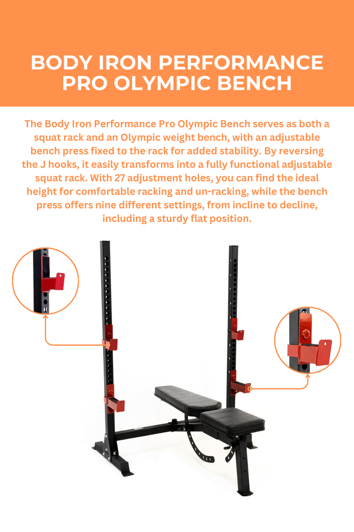 Body Iron Performance Pro Olympic Bench