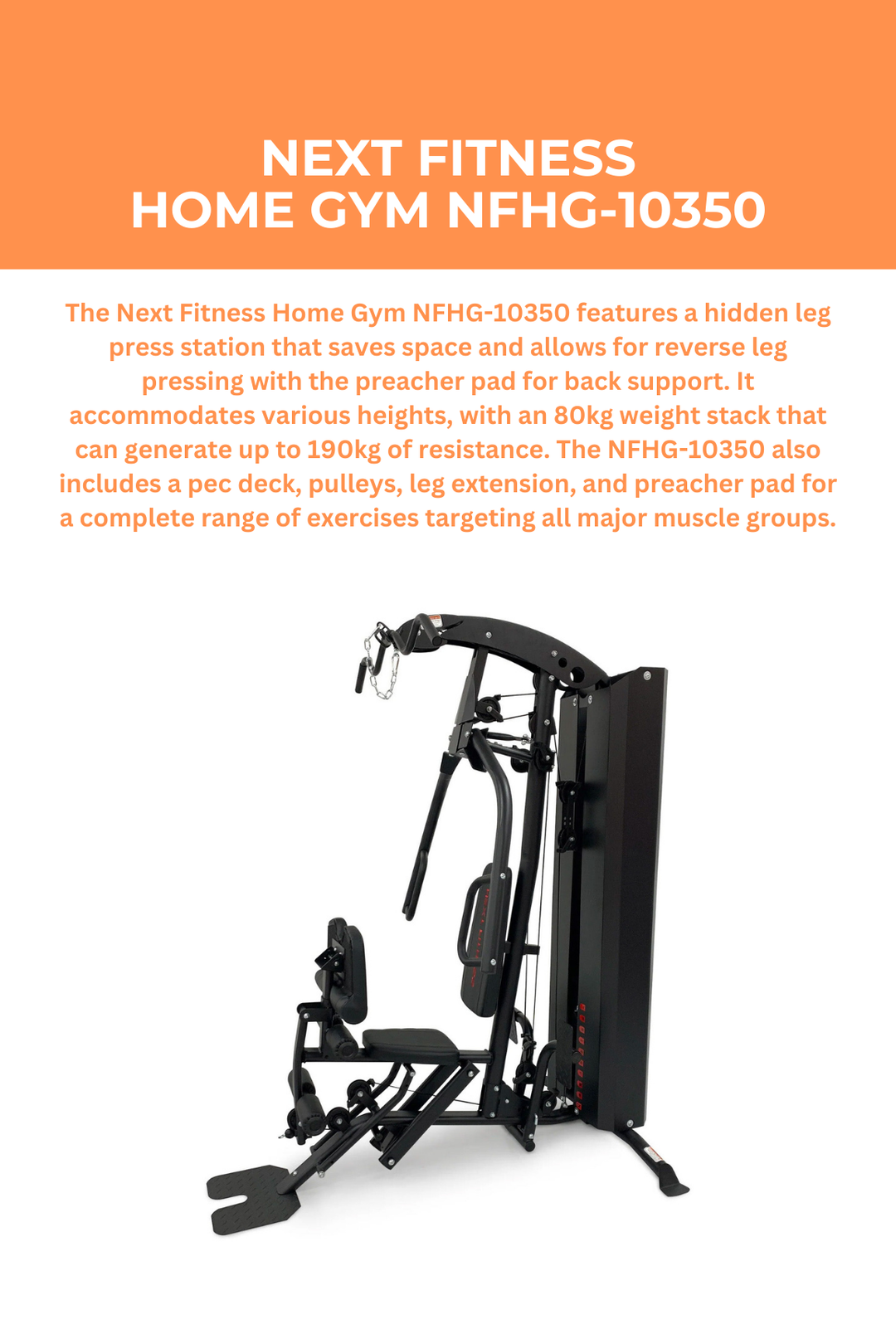 Next Fitness Home Gym NFHG-10350