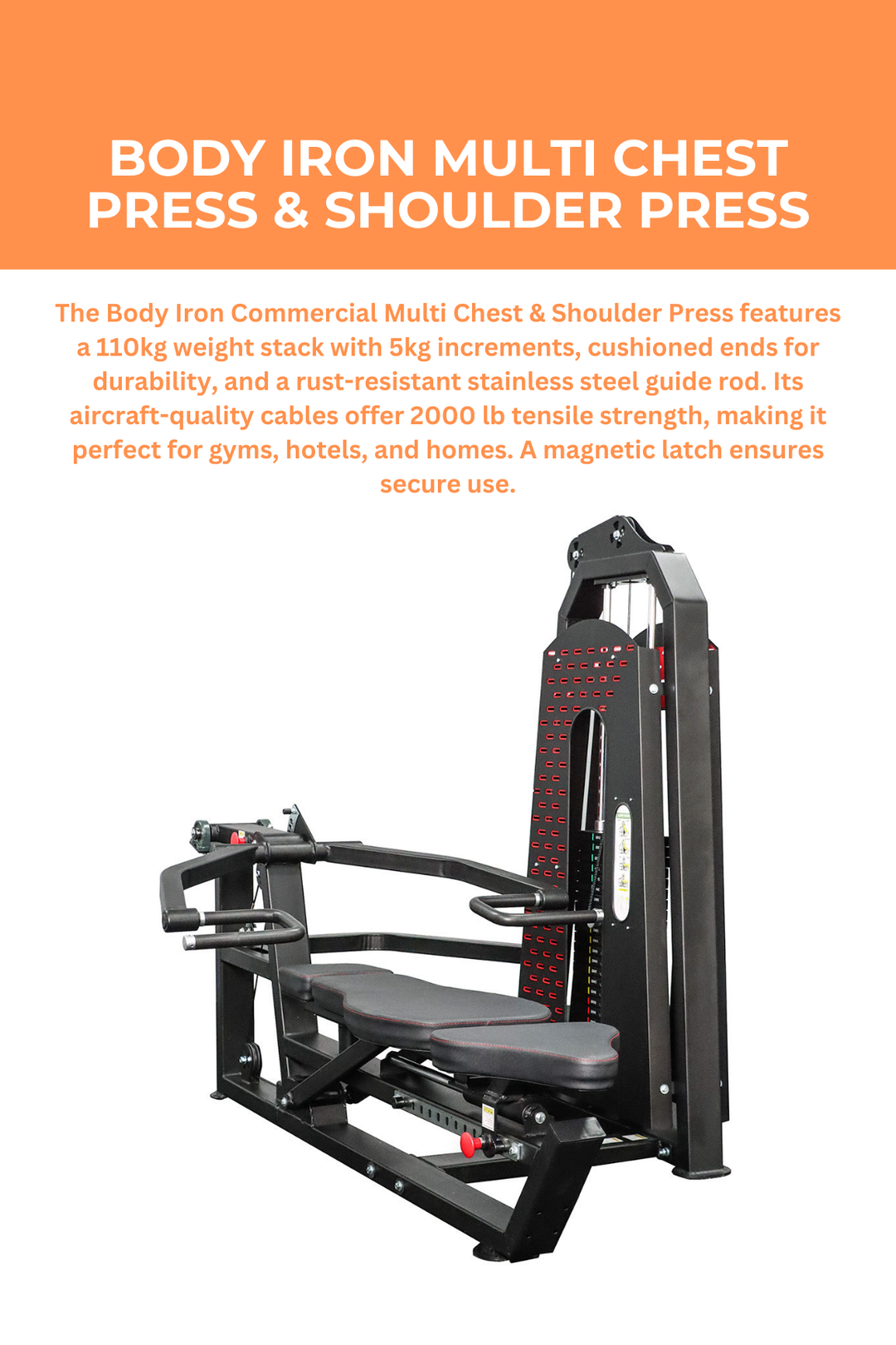 Body Iron Multi Chest Press & Shoulder Press