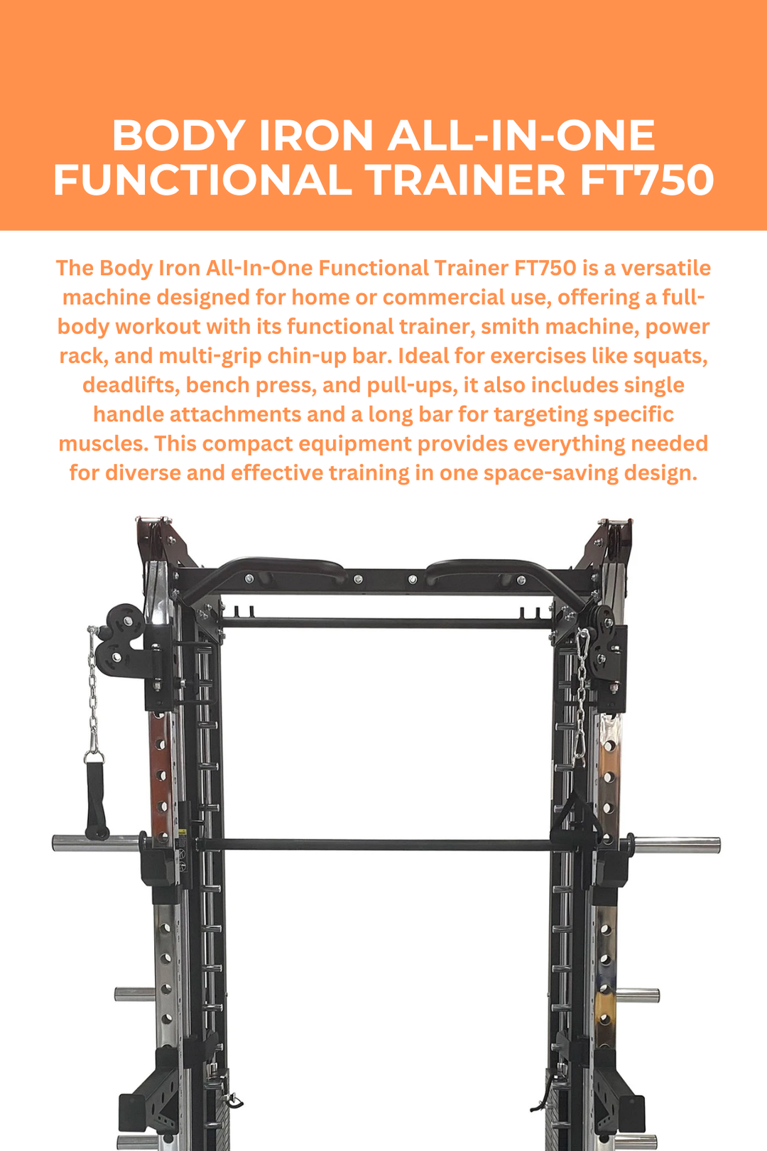 Body Iron All-In-One Functional Trainer FT750