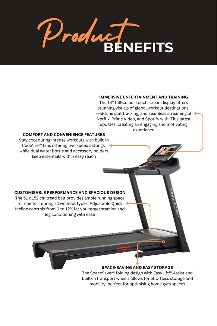 ProForm Trainer 14.0 Treadmill